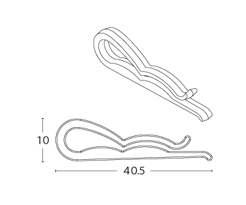 ニット用クリップ